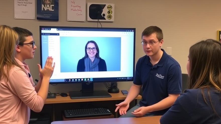 Teens in North Texas create an AI tool for real-time sign language translation.