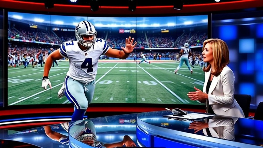 Dallas Cowboys injury report with Kyler Murray impact, featuring dynamic football action.