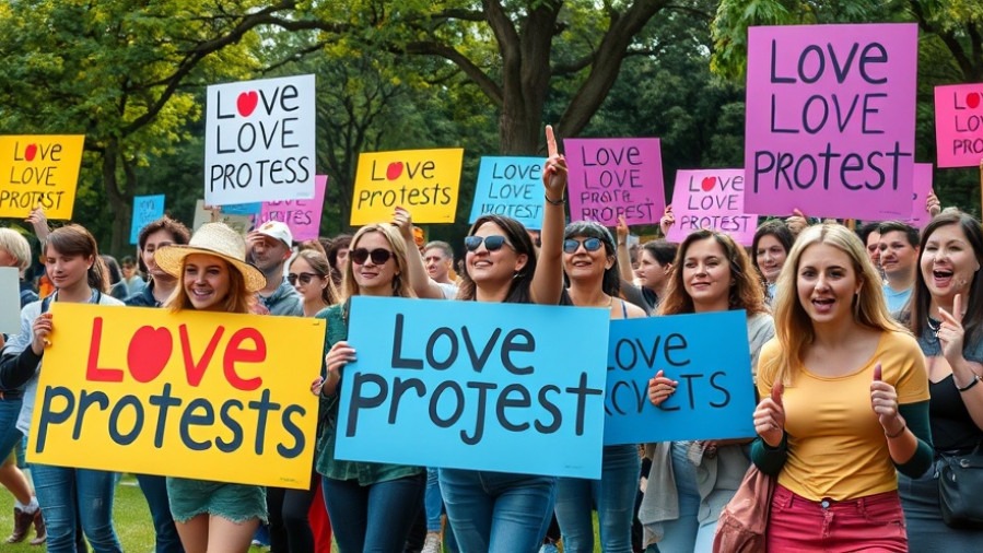 Diverse protest scene on academic freedom in Texas, showcasing passion for Trump education policy.