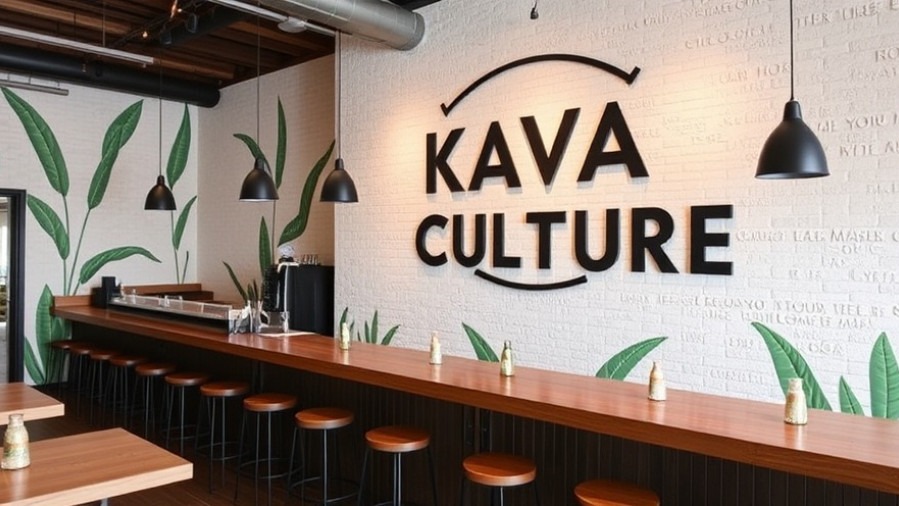 Kava Culture bar promotes Kava benefits in Frisco's social scene for relaxation.