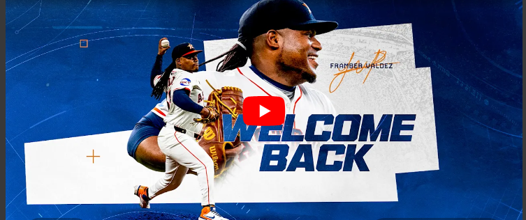 Houston sports updates welcome back with baseball player in action.