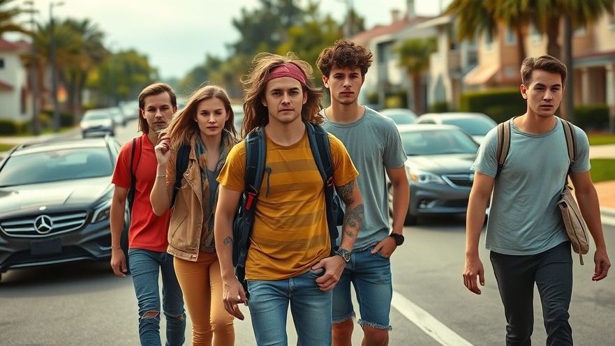 Serious teenagers in austin independent school district join immigration protests.