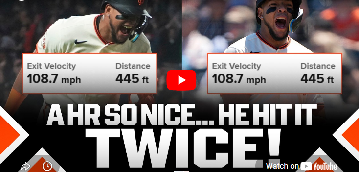 Victor Bericoto back-to-back home runs celebration with stats