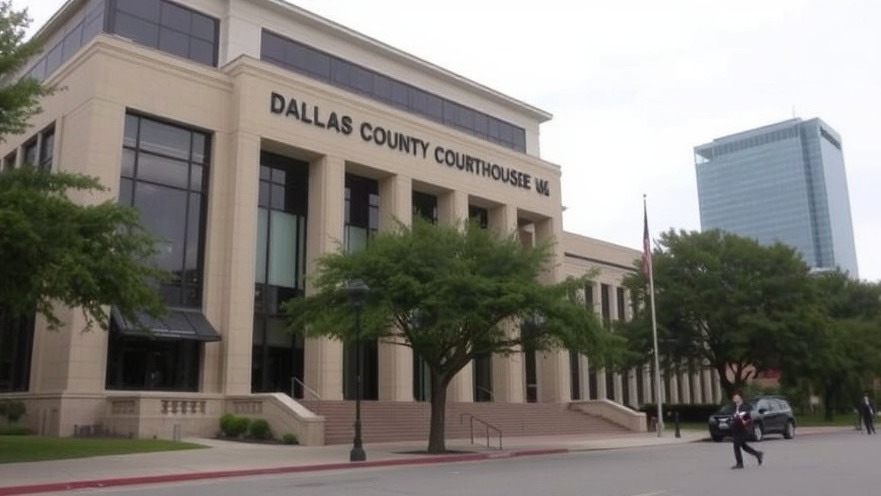 Dallas County Courthouse delayed opening due to non-credible bomb threat, Dallas crime news.