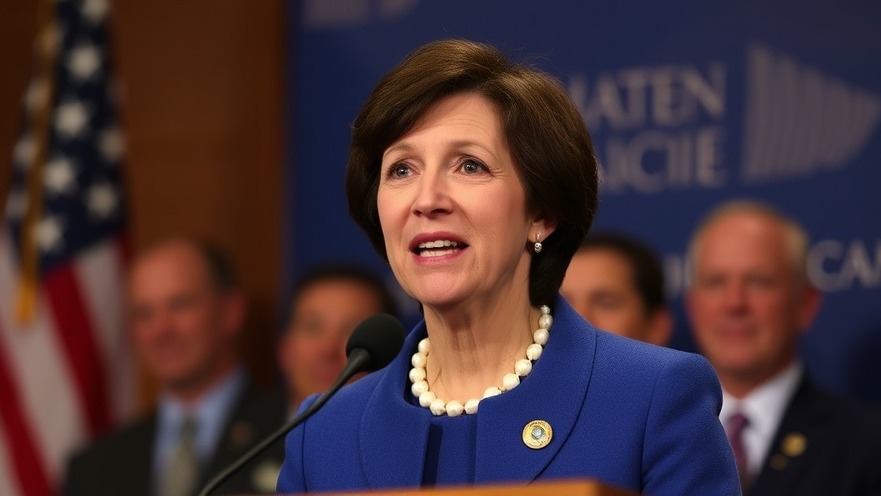 Maine Senator Susan Collins discussing Republican Party divisions in US politics today.