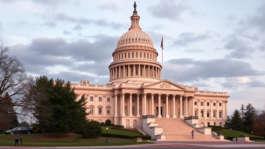 US Capitol building representing Texas federal employees and public services