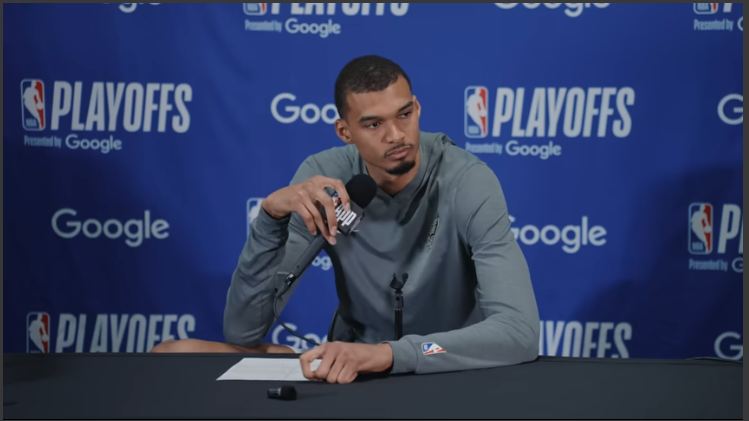 San Antonio Spurs game highlights with player press conference.