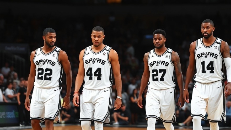 San Antonio Spurs players exit the court, featuring NBA game recap highlights.
