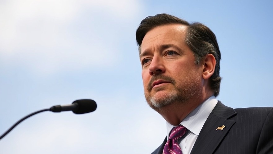 Texas Senator Ted Cruz discussing First Amendment rights amidst media freedom concerns