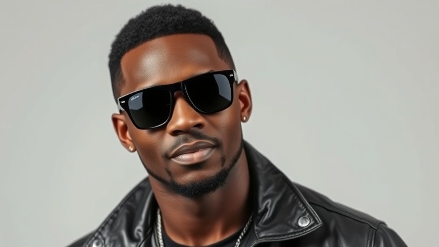 Stylish black man in sunglasses, embodying confidence amidst the Kanye West antisemitism controversy.