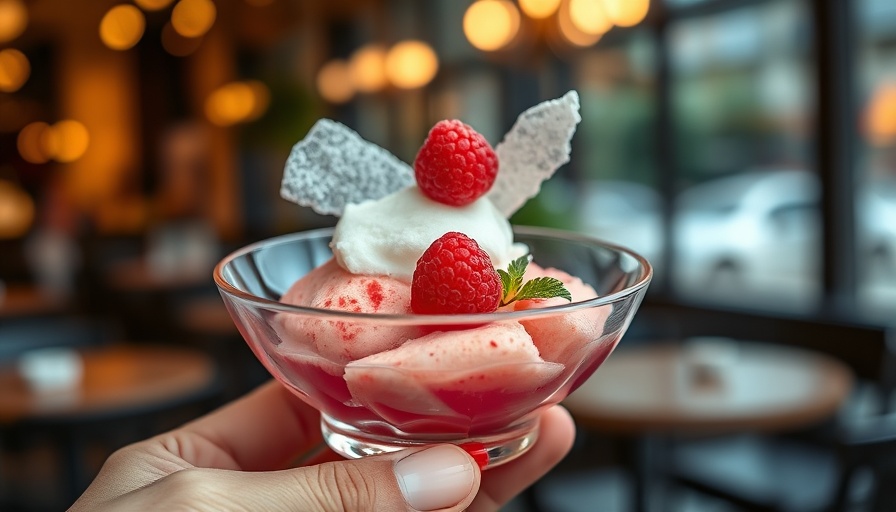 St. Philip’s College Culinary Arts dessert in a glass dish.