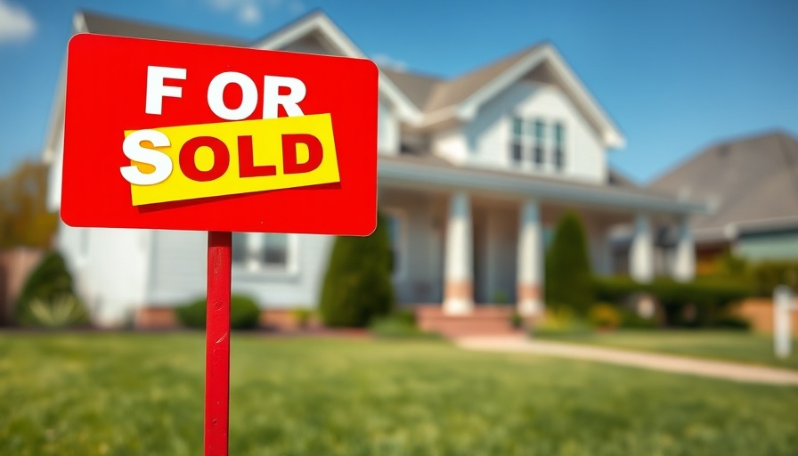 Red 'Sold' sign in front of suburban home, Austin housing market January 2025