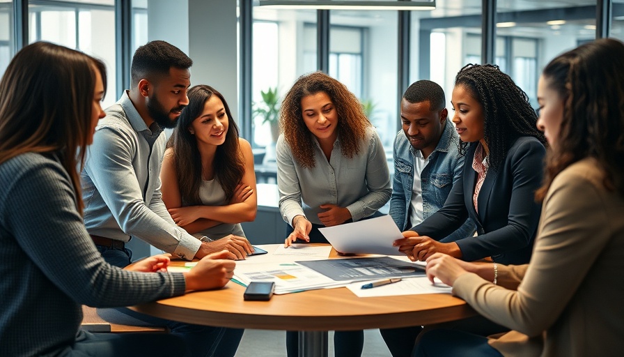 Professionals discussing a project in a modern office, identify business bottleneck.