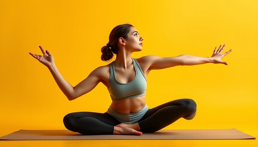 Young woman practicing cobra pose on a yoga mat - Easy Yoga Poses for Beginners and Seniors