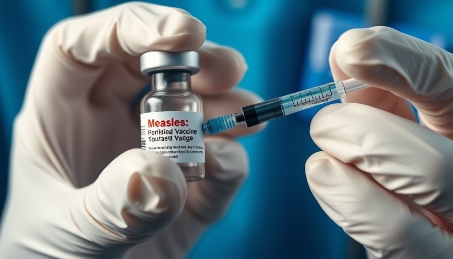 Measles vaccine against Florida measles outbreak.