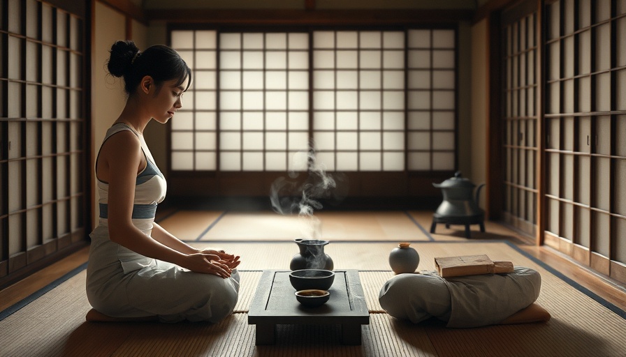 Japanese tea ceremony meditative rituals in a traditional setting.