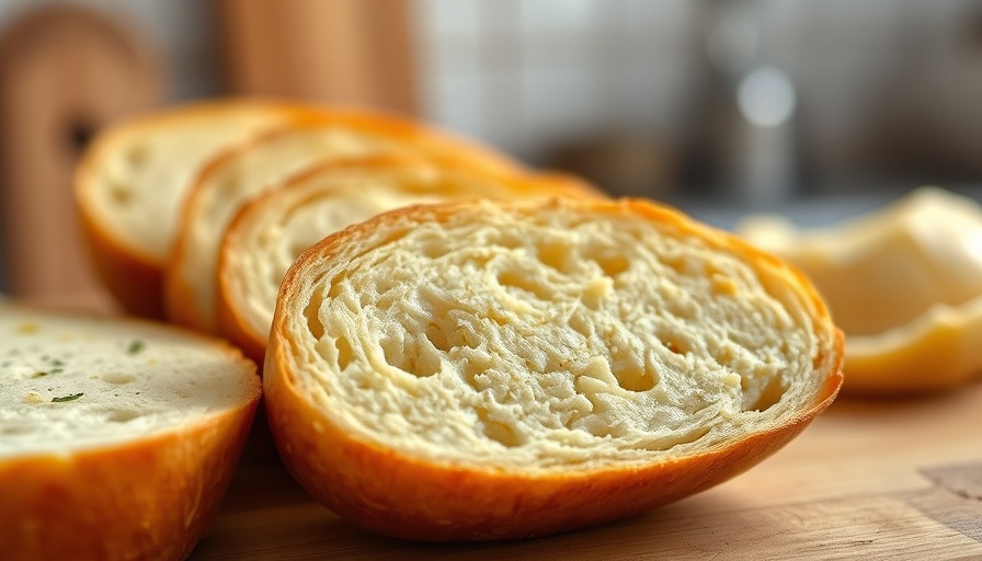 Garlic bread slices, checking if healthy or unhealthy