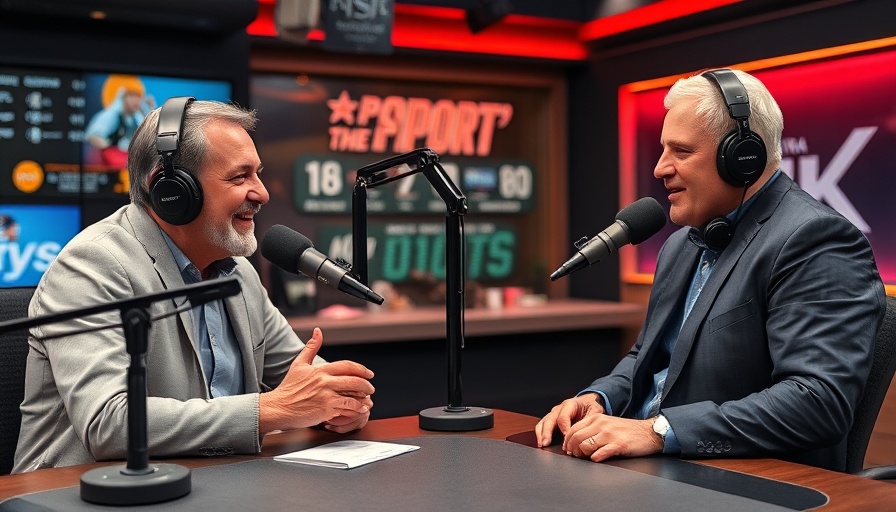 Sports talk show featuring Paul Pierce and host discussing the 2024 MVP race.