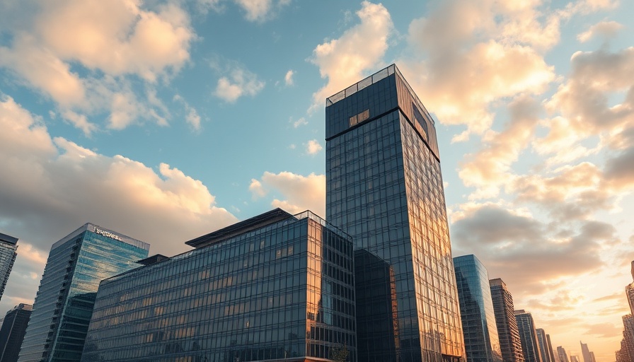 Urban building landscape symbolizing Yeti board expansion and growth strategy