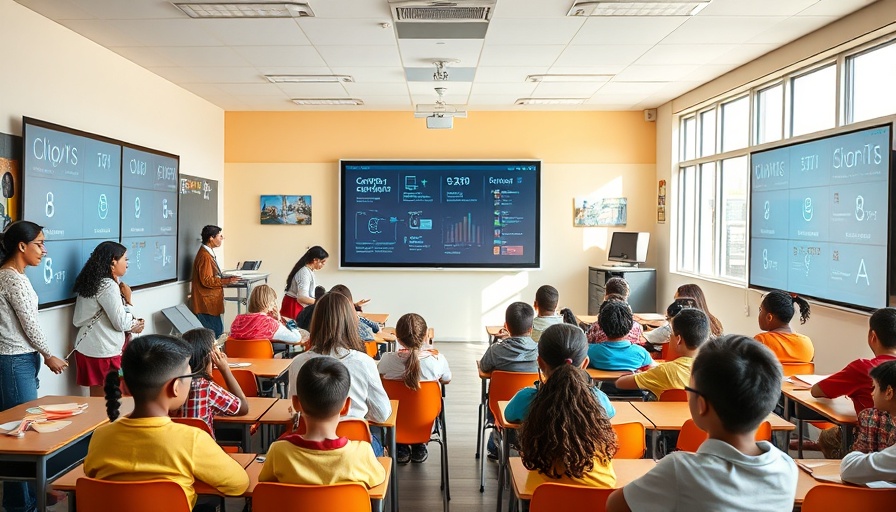 Austin ISD 2022 bond education improvements in modern classroom.