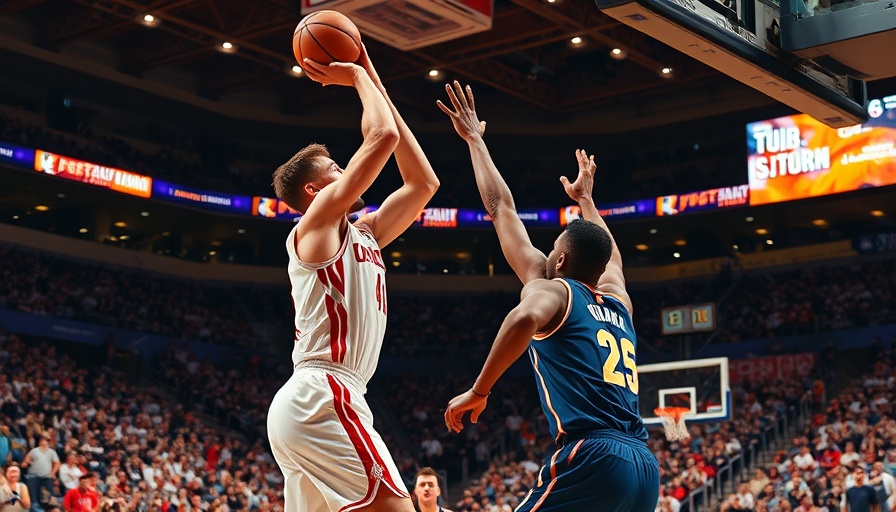 Harrison Ingram in defensive action during G League game.