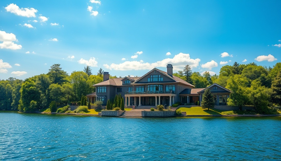 Luxury homes for sale on Lake Austin, lakeside view, modern architecture