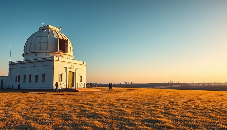National Weather Service observatory with weather balloon ready to launch