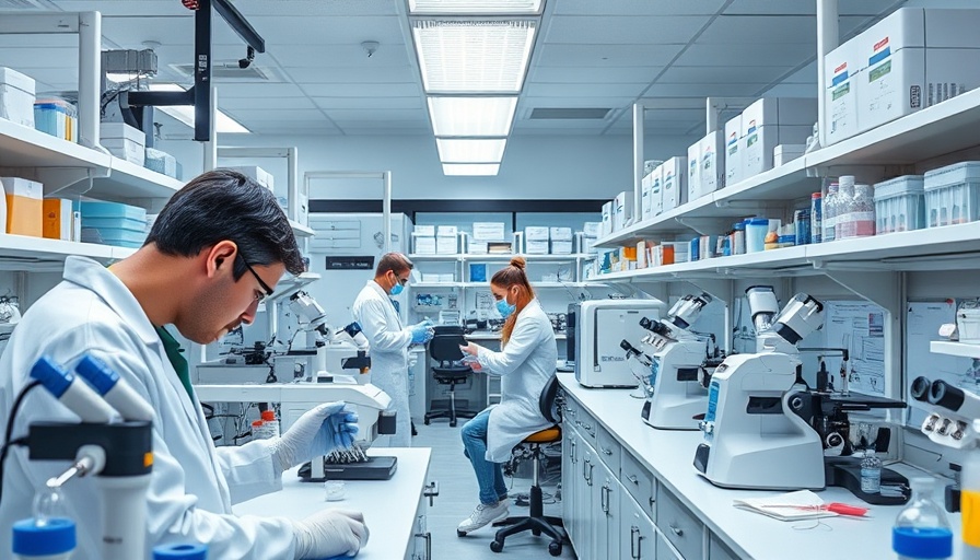 Austin Life Sciences Sector Expansion: modern lab setup with scientists.