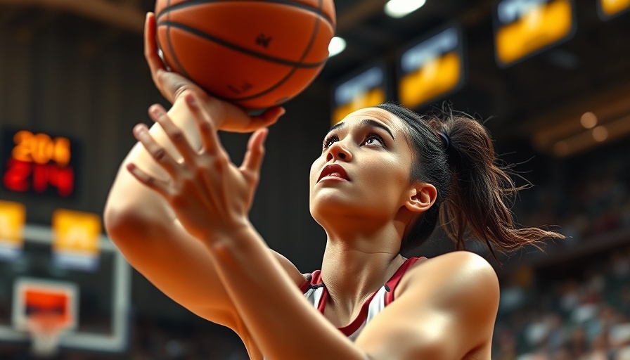 UConn women's basketball championship player making a jump shot
