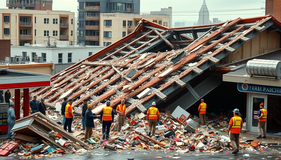 Dominican Republic nightclub roof collapse rescue scene