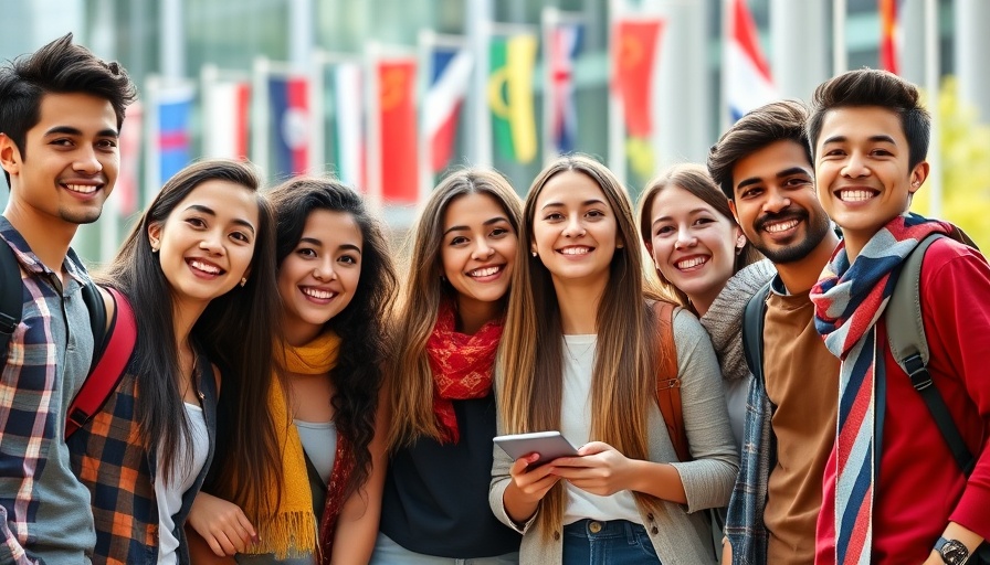Students at Texas State University exploring global education opportunities.