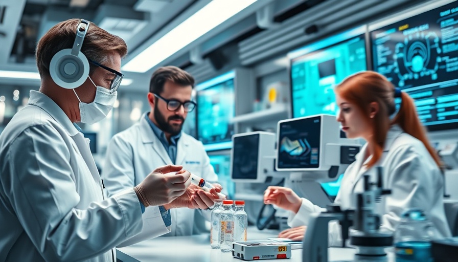 Researchers in a lab study the polio vaccine, illustrating vaccine safety.