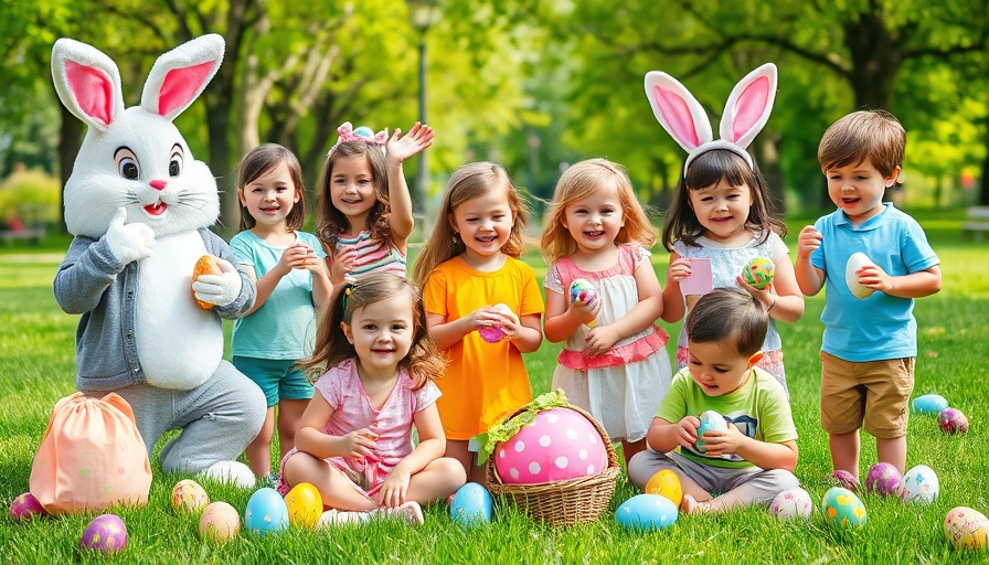 Easter Egg Hunt Houston 2025 event with children and festivities.