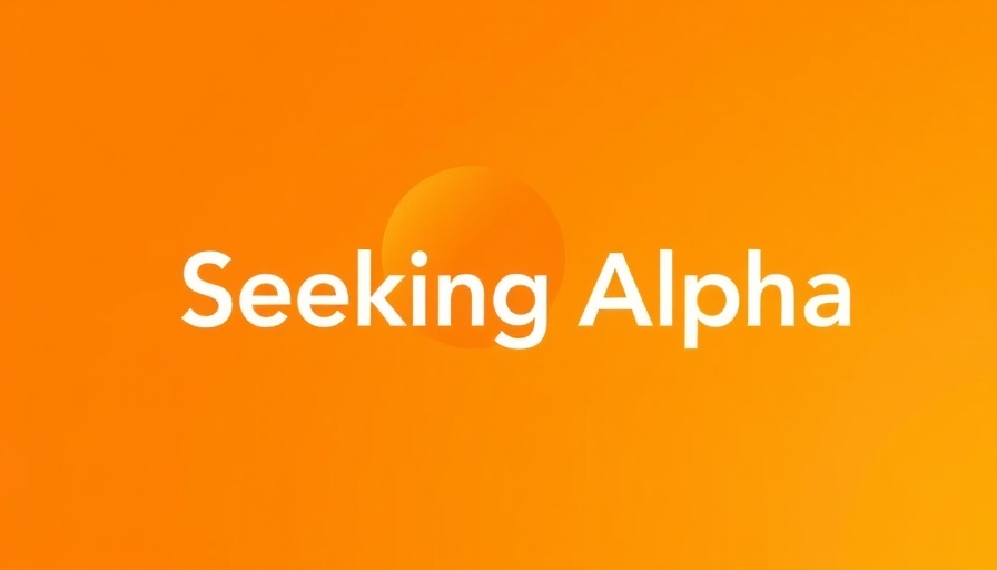 Seeking Alpha logo on orange gradient, key deals this week.