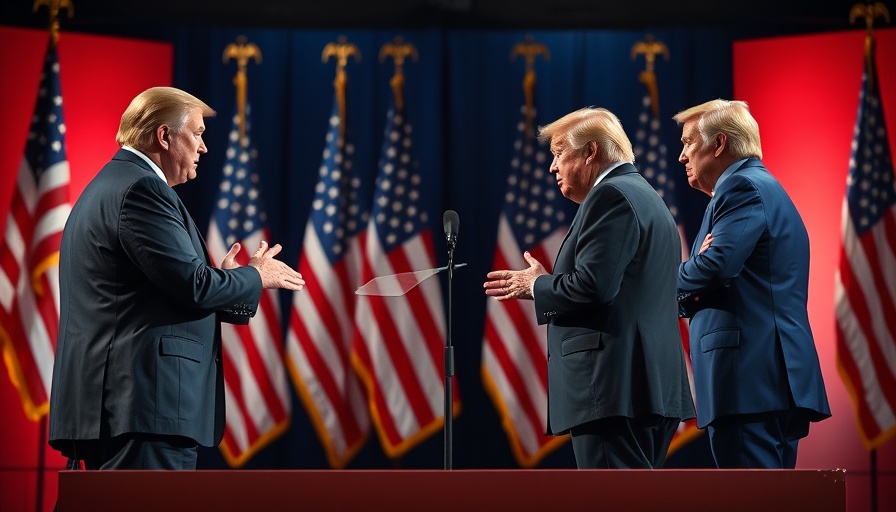 Contrasting political figures discussing millionaire tax hike proposal.