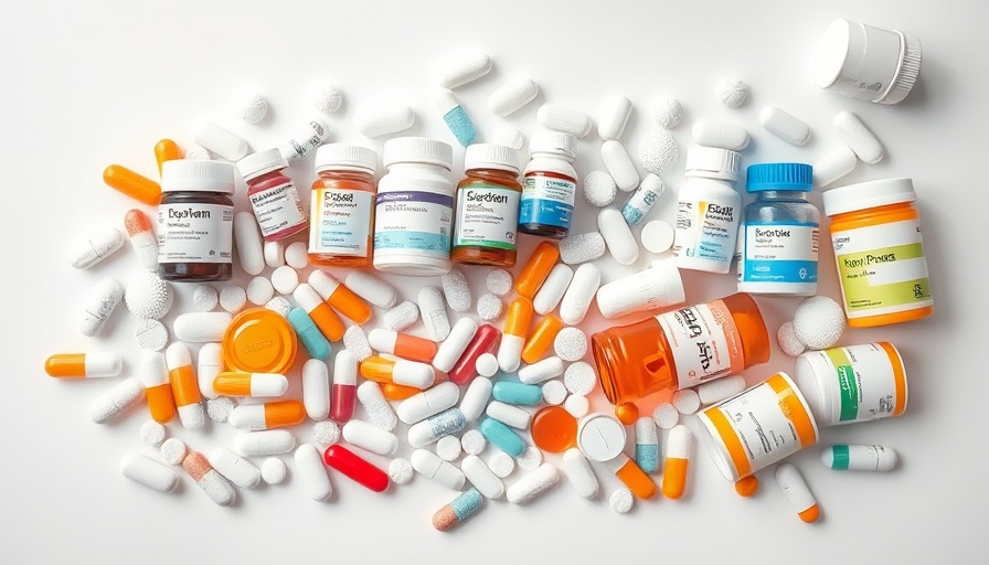 Assortment of weight loss and glucose-lowering medications in detailed arrangement.