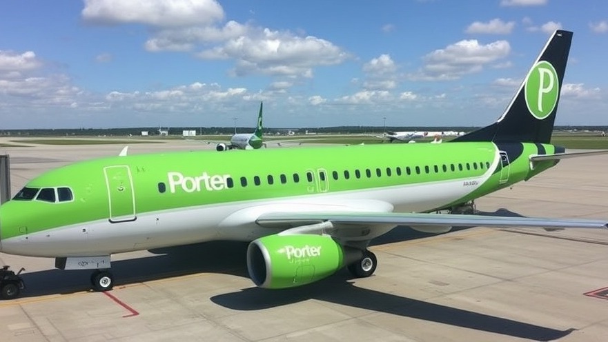 Austin Travel Opportunities: Porter Airlines connects Austin to Toronto flights.
