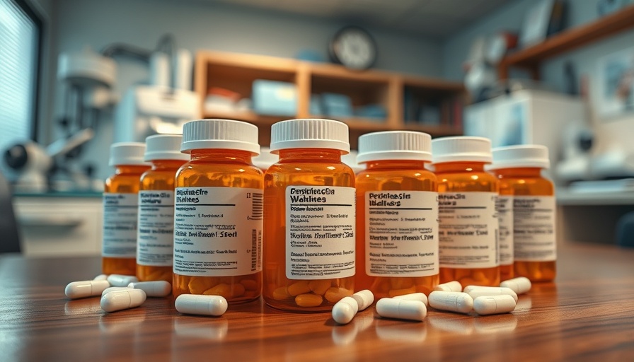 GLP-1RA medications for diabetes management, pill bottles on table.