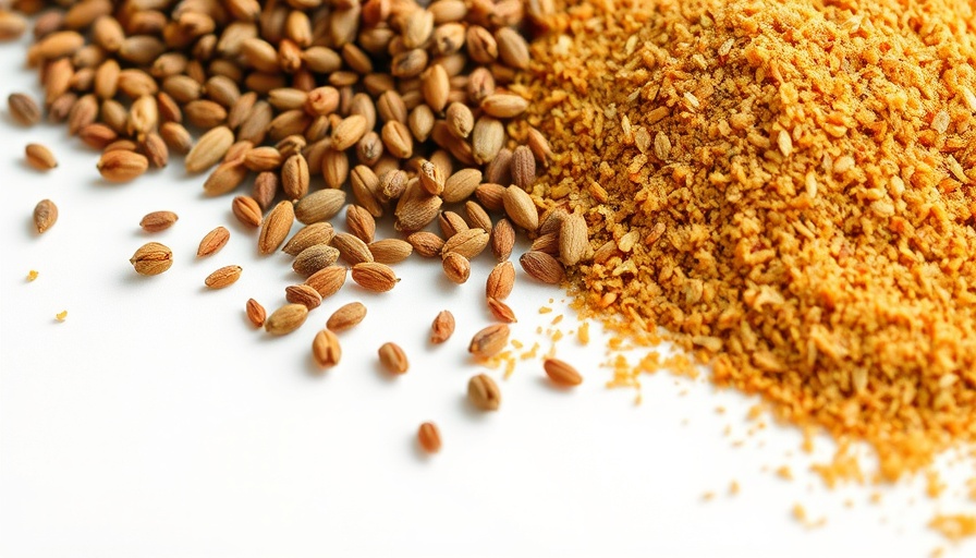 Cumin seeds and ground cumin highlighting health benefits