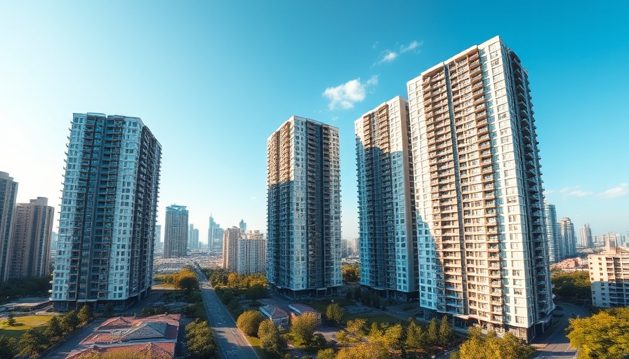 Austin legalizes taller residential buildings; cityscape with skyscrapers.