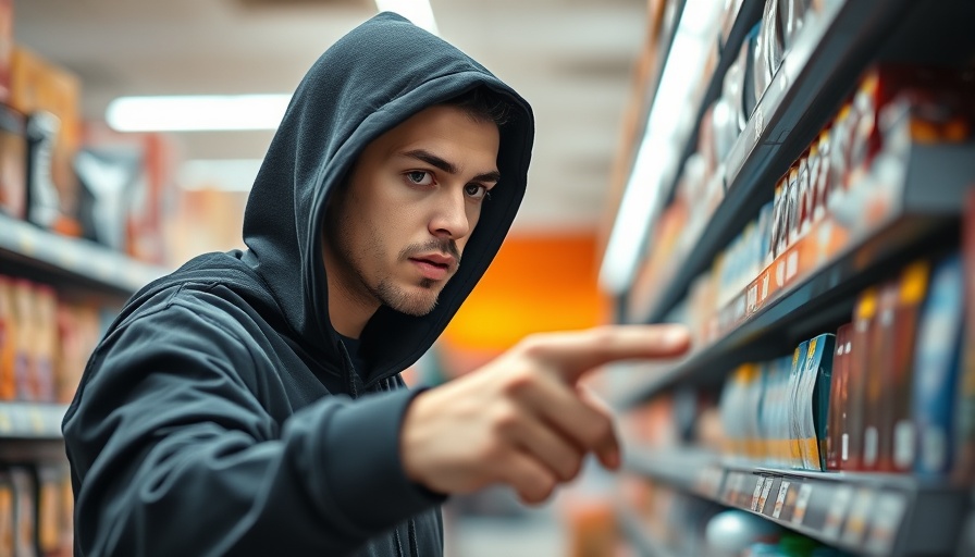 Austin TX local news: Black hoodie individual in store aisle.