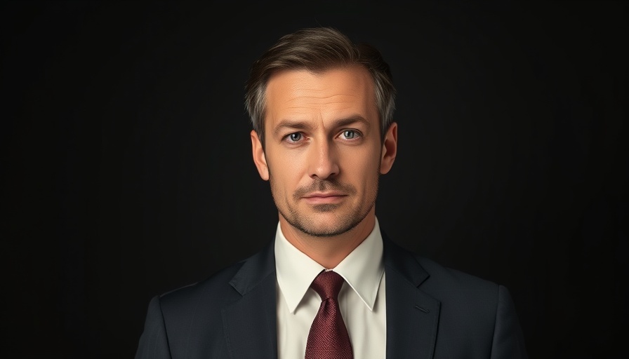 Man with poised expression, promoting Otto Warburg Health Guidelines.