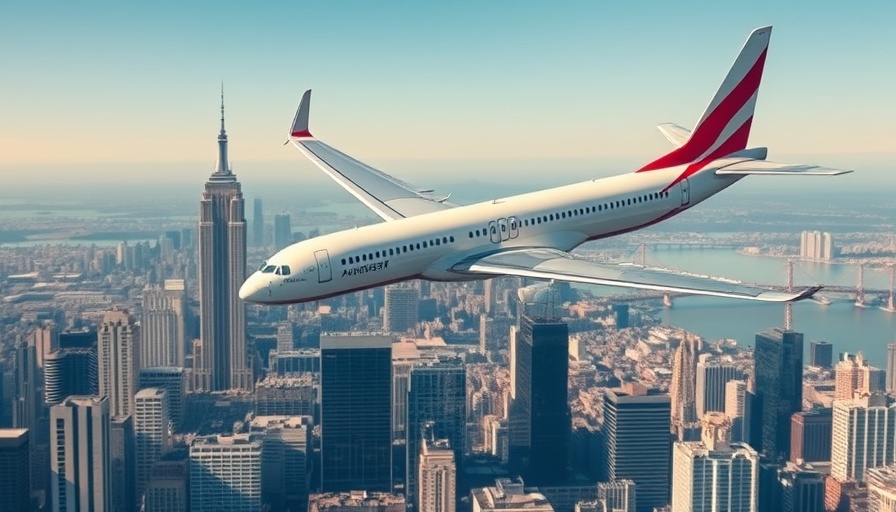 Air Canada plane illustrating decline in international tourism to U.S.