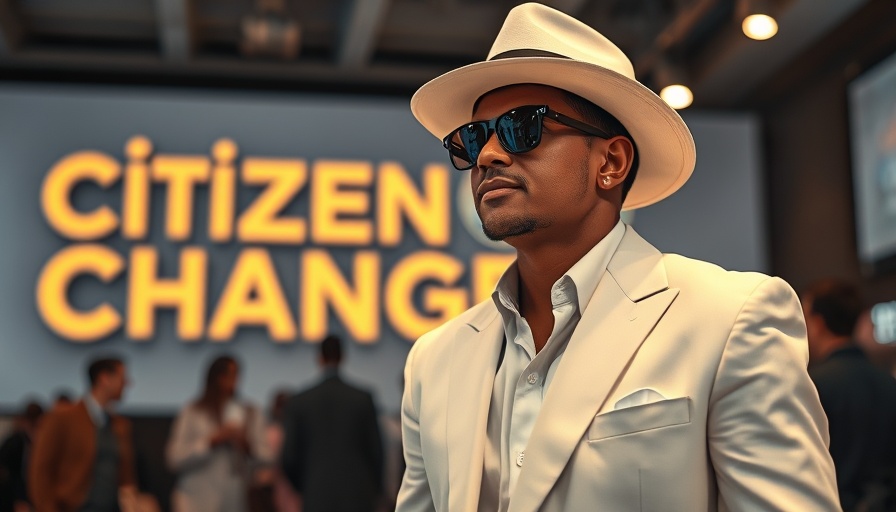 Stylish man at event, linked to Sean Diddy Combs trial.