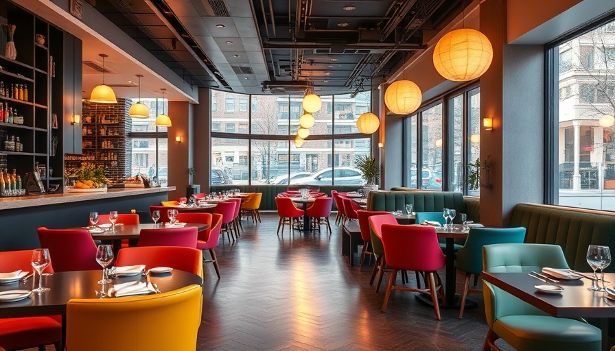 Chic restaurant interior showcasing Austin lifestyle flair.