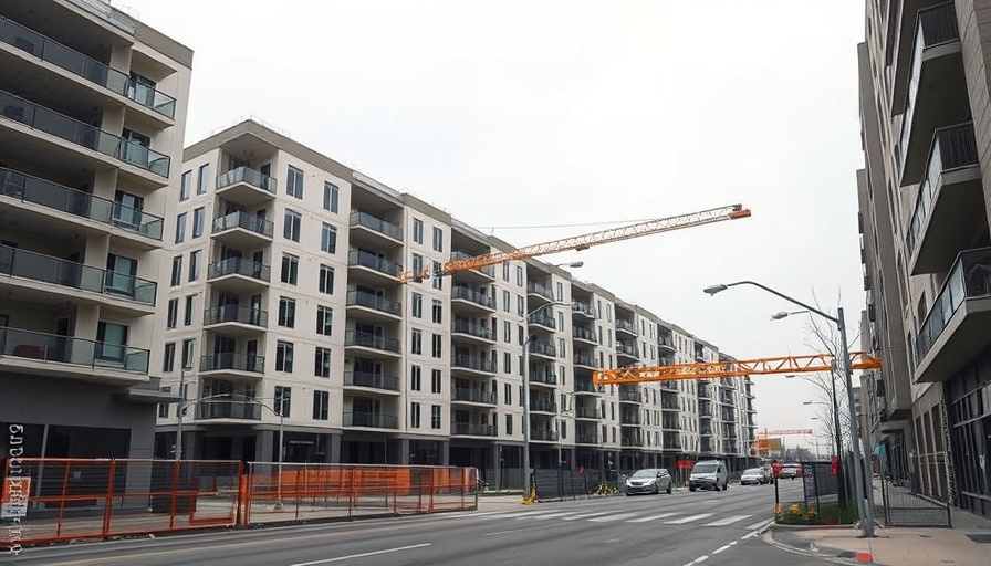 Newly constructed building in Austin's multifamily market revival.