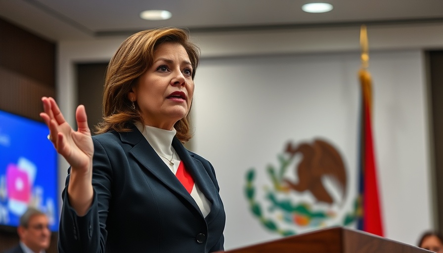 Mexico sues Google for Gulf of America public address image.