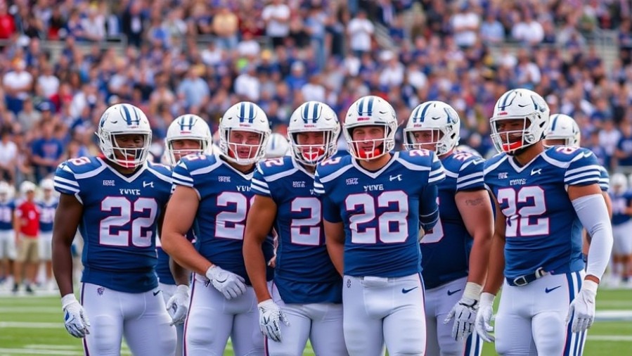 BYU football players showcasing resilience amid college football rankings.