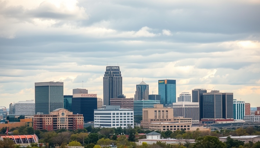 Austin skyline showcasing diverse modern architecture.