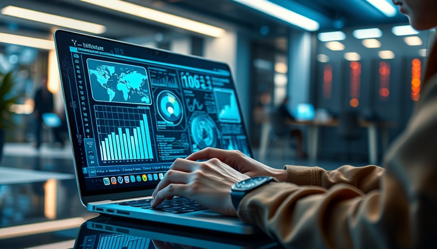 Digital AI interface interaction in a modern office setting, austin business news